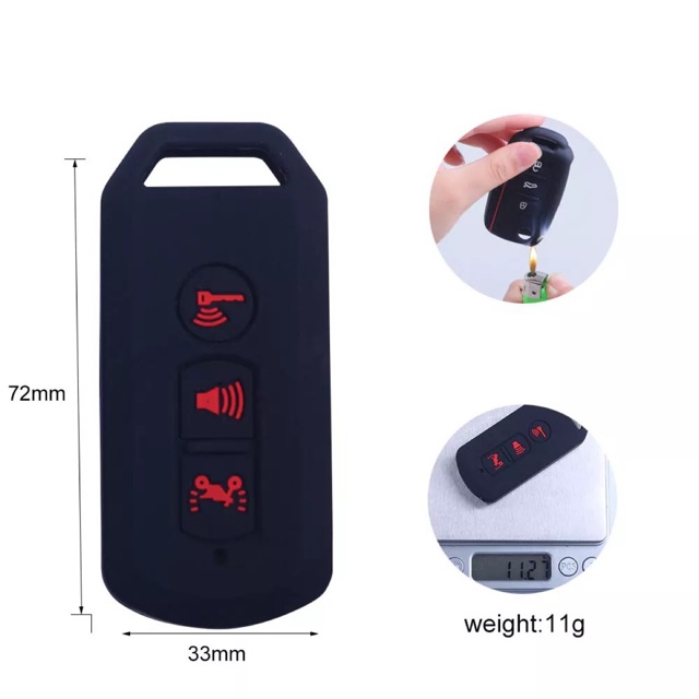 Combo 50 Silicone bọc bảo vệ chìa khoá smartkey AB, Lead, vision,