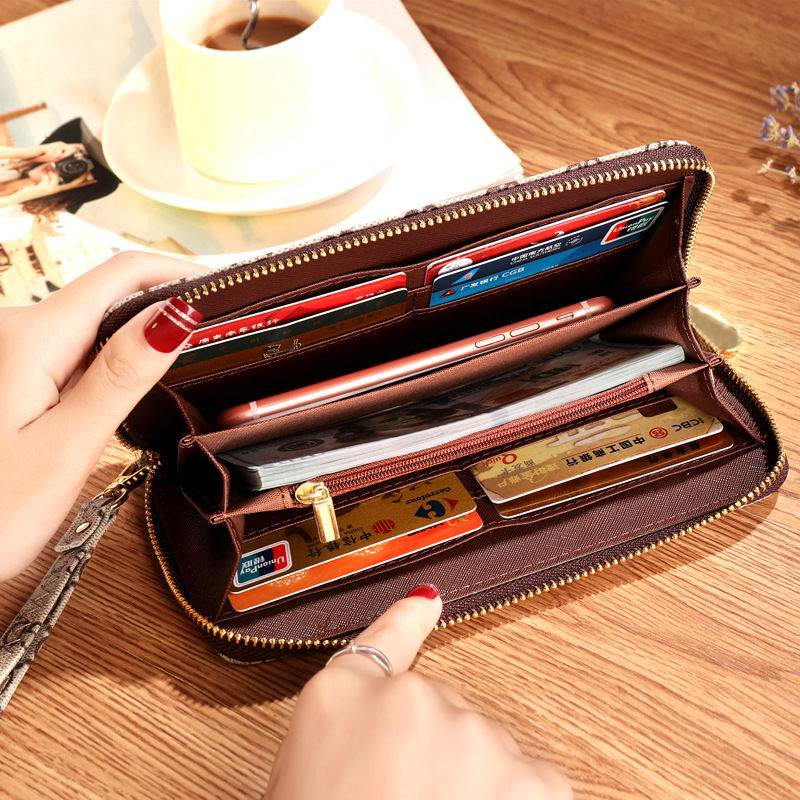 Ví Dài Sức Chứa Lớn Thời Trang Âu Mỹ Cho Nữ