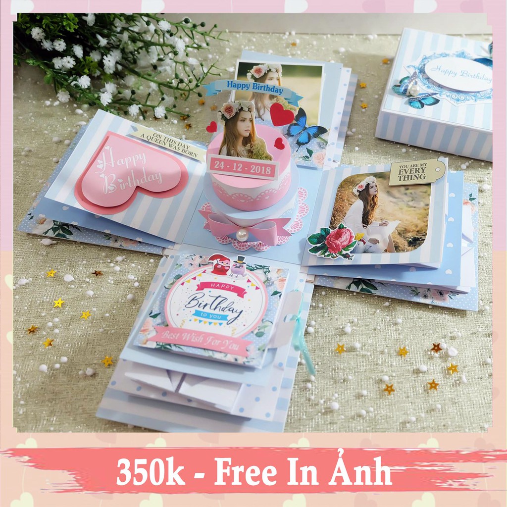 [ FREE SHIP] Hộp quà LOVE BOX L8