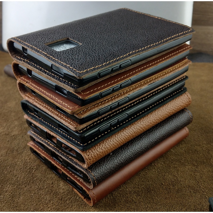 Ốp lưng / Bao Da Blackberry Passport Handmade Da Bò Thật