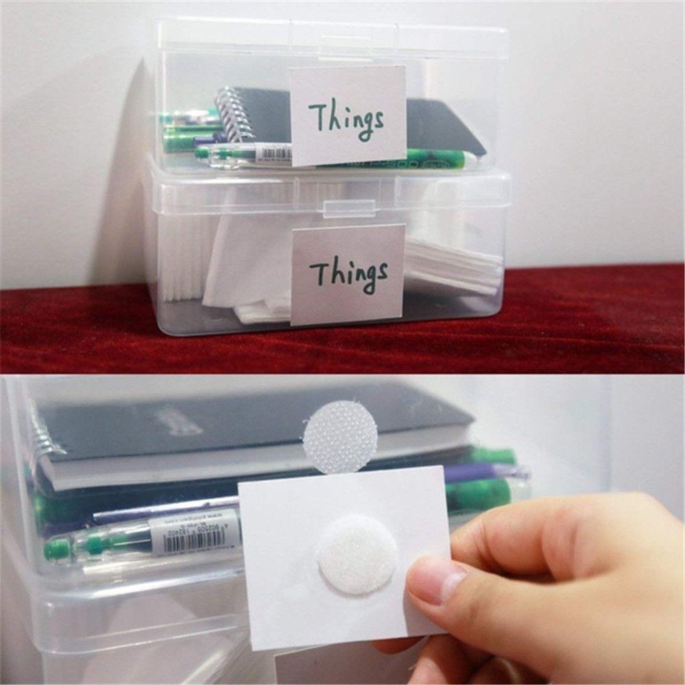 Set 100 Cặp Băng Dính Móc Câu Chống Thấm Nước Tiện Dụng
