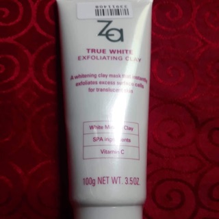 Kem tẩy da chết làm sáng da Za True White Ex Exfoliating Clay 100g