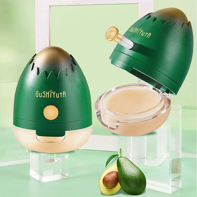 Hộp Dưỡng Môi Bơ Hình Qủa Trứng AVACADO GUSHIYUTA  12g