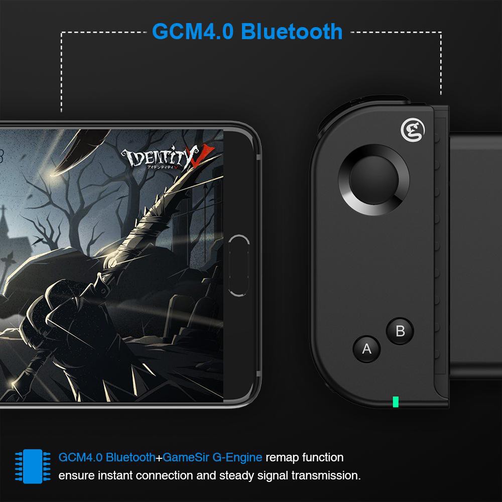 ┋Tay cầm chơi game một bên Bluetooth Gamesir T6 cho Android, iOs iPhone Liên quân, Pubg Mobile, Rule of Survival