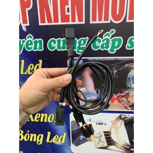 Bộ Dây Nguồn Led-Xenon Độ Bi Cầu Cao Cấp Giá 1 Bộ