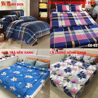 ( SALE CỰC SÀN ) Ga trải giường bọc đệm cotton poly ĐỦ MẪU