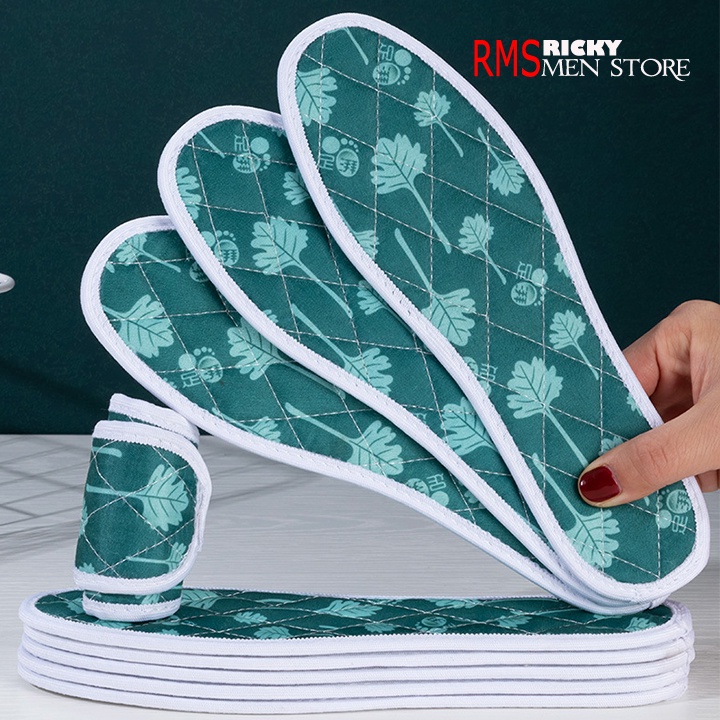Cặp Lót Giày Ngải Cứu Thoáng Khí Ngăn Mùi Hiệu Quả Và Thấm Hút Mồ Hôi