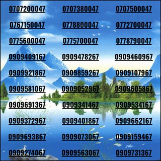 Sim 4G Mobifone 10 số đẹp chọn lọc