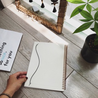 Sổ gáy xoắn/ Basic notebook wt pvc cover