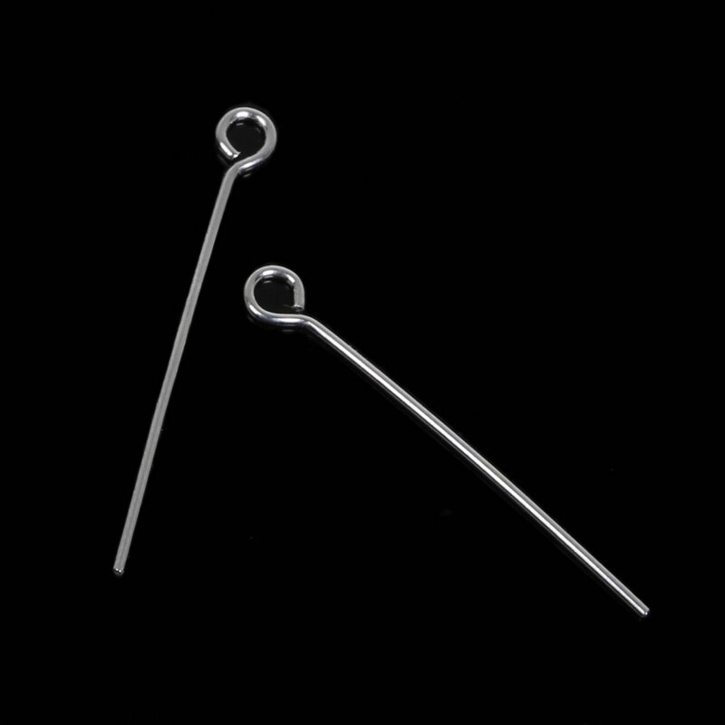 Bộ 200 ghim làm trang sức bằng thép không gỉ kích cỡ 15/ 20/ 25/ 30/ 35/ 40mm