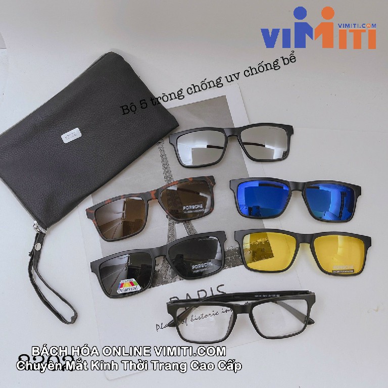 Mắt kính nam thời trang Porsche S120, Nam đeo rất đẹp, Bảo hành 2 năm, Tròng kính cao cấp Polarized chống tia UV 400