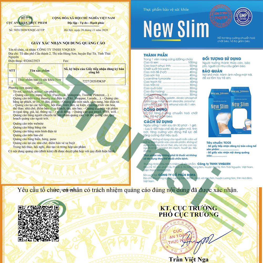 Giảm cân cấp tốc New Slim giúp giảm cân nhanh, giảm cân an toàn hiệu quả cho người có cơ địa khó (30 viên) | BigBuy360 - bigbuy360.vn
