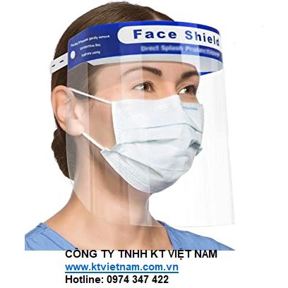 mạng che mặt chống giọt bắn face sheld