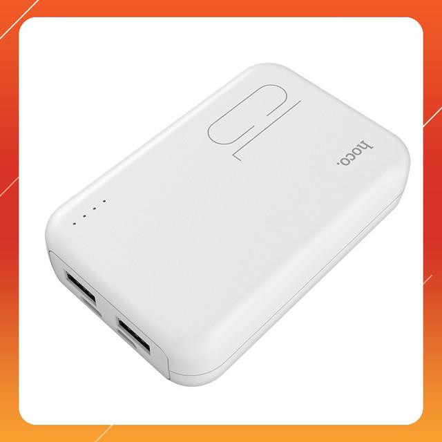 Pin sạc dự phòng 10.00 mAH - 2 cổng USB - Hoco J38 - Bảo hành 12 tháng