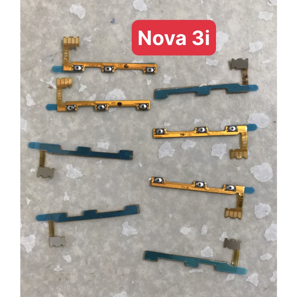 Cáp nguồn + âm lượng  Huawei Nova 3i