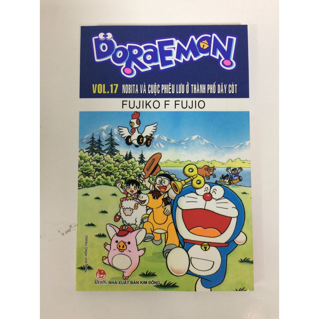 Sách: Doraemon truyện dài - Tập 17 - Nobita và cuộc phiêu lưu ở thành phố dây cót