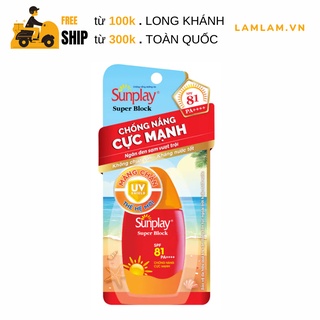 Kem chống nắng sunplay super block spf 81+ pa ++++ 30g