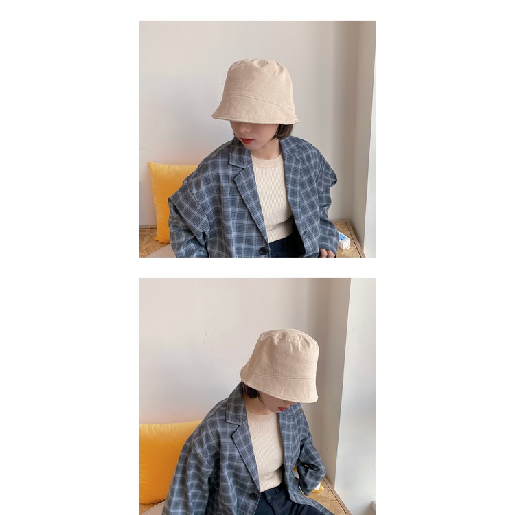 Nón Vành Màu Trơn Che Phủ Toàn Diện Dễ Phối Đồ Thời Trang Mùa Hè Cho Nữ