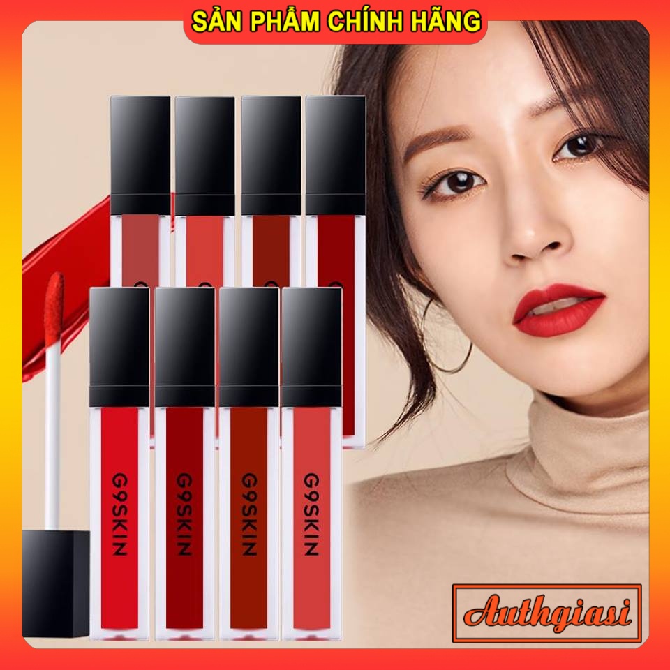 Son kem lì cực lâu trôi G9Skin First Lip Matte G9 Skin 01-08 6g