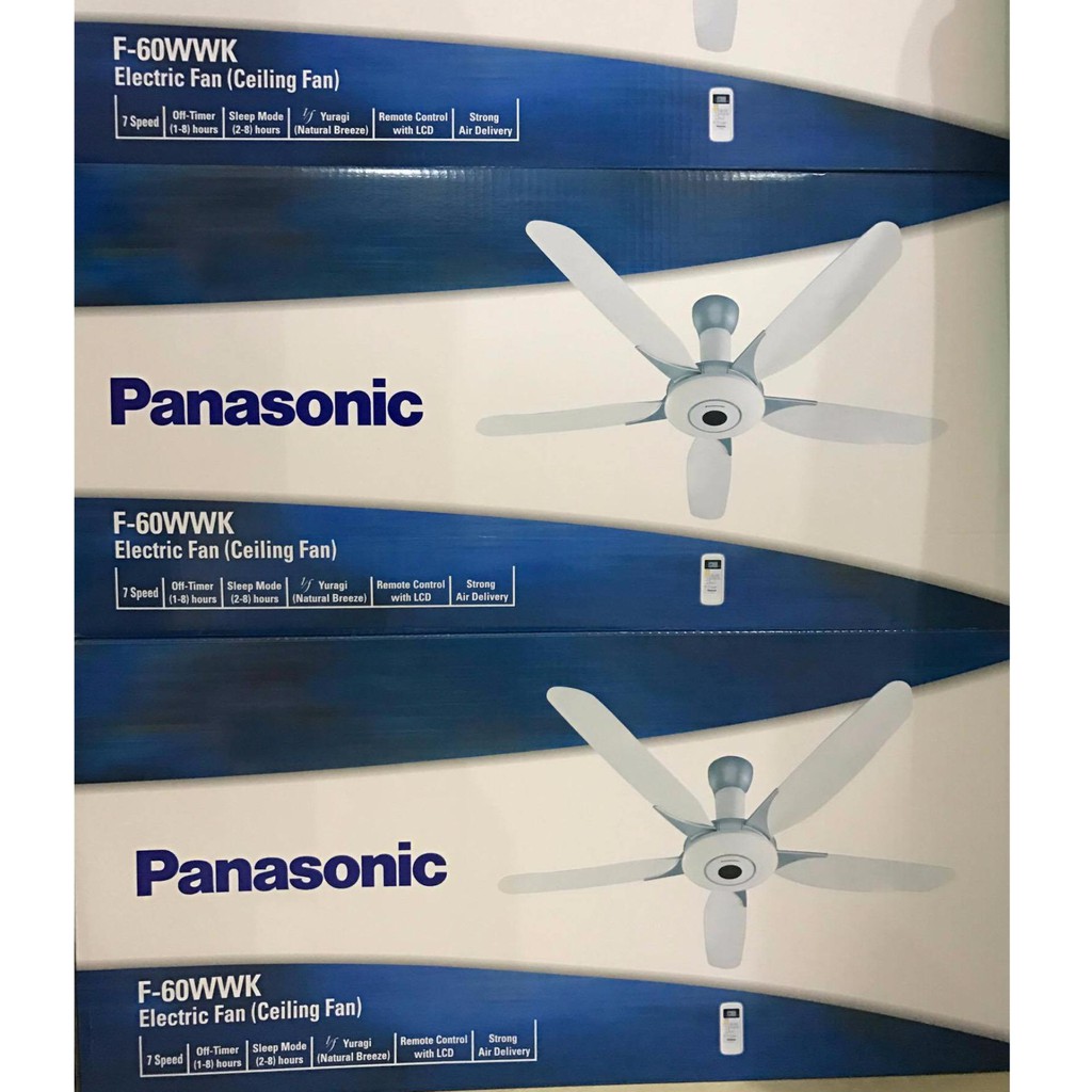 Quạt trần 5 cánh Panasonic F-60WWK