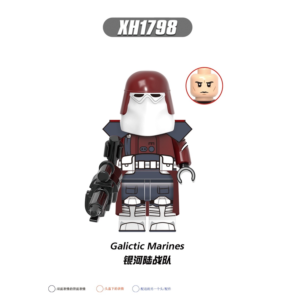 Minifigures Các Mẫu Nhân Vật Trong Phim Cuộc Chiến Giữa Các Vì Sao  X0323 - Đồ Chơi Lắp Ráp Mini