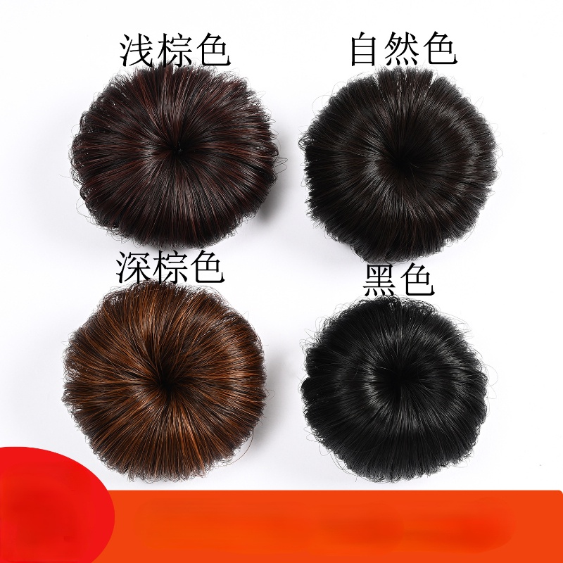 Kẹp Tóc Giả Hình Bông Hoa / Quả Bóng Lông Xù Xinh Xắn Cho Bé Gái