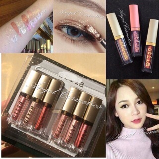🎀 HOT SET GEL NHŨ MẮT KIM TUYẾN STILA