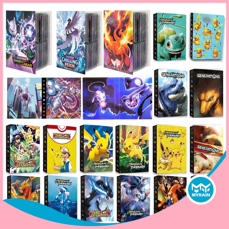 Album Giữ Thẻ Bài Pokemon CCG MTG Magic Yugioh 240 Ngăn