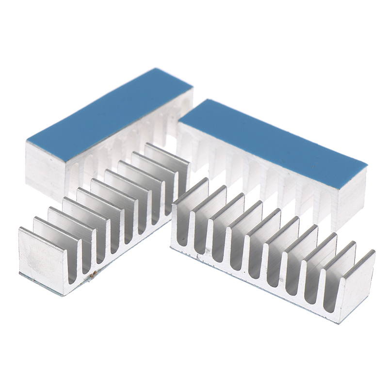 Set 10 Tấm Nhôm Tản Nhiệt 10x35 X 10mm Có Đệm Màu Xanh Dương Mới | BigBuy360 - bigbuy360.vn