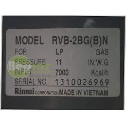 [Mã 267ELSALE hoàn 7% đơn 300K] Bếp gas âm Rinnai RVB 2BG(B)N + Bộ van dây - Hàng Chính Hãng