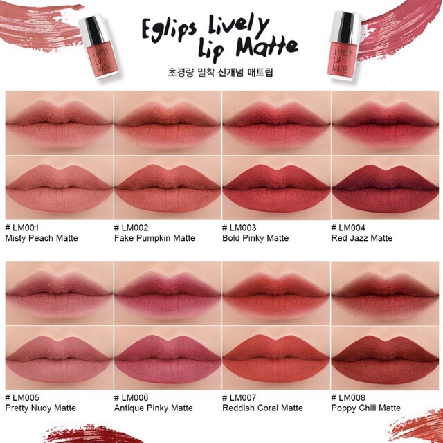 Son kem lì Eglips Lively Lip Matte