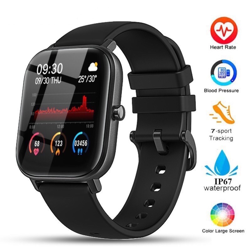 (RẺ VÔ ĐICH) Smart watch Colmi P8W, P8 W bản 2021, tiếng Việt, sạc NAM CHÂM