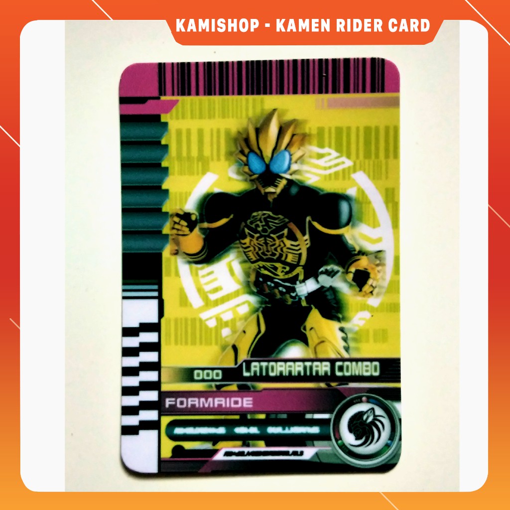 OOO LATORARTAA COMBO - Thẻ Kamen Rider - KamiShop - Kamen Rider Card