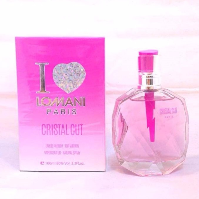 Nước hoa Pháp - Nữ Lomani Cristal Cut 100ml EDP