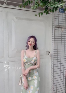 Váy hoa dây siêu xinh