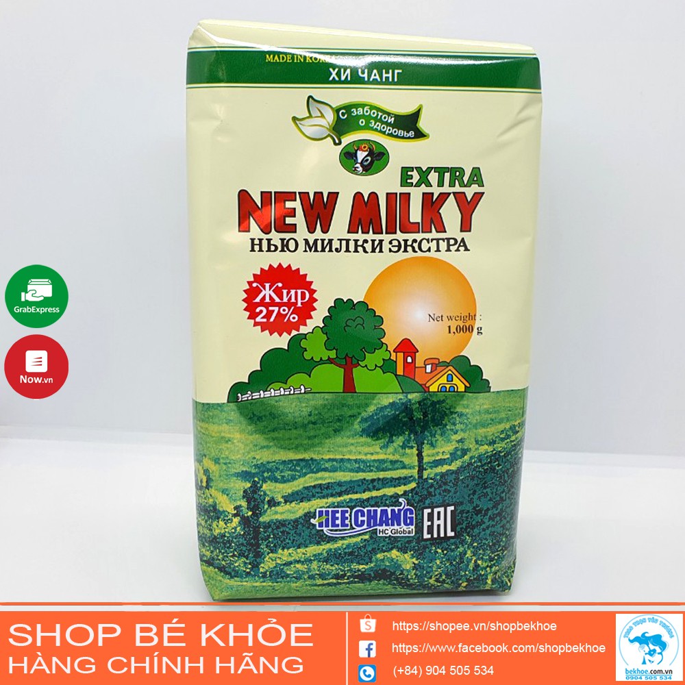 Sữa béo Nga NEW MILKY EXTRA - 1kg