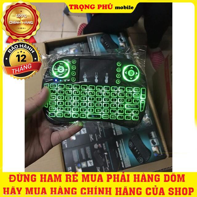 BÀN PHÍM KIÊM CHUỘT KHÔNG DÂY UKB 500-RF MINI KEYBOARD CÓ ĐÈN LED