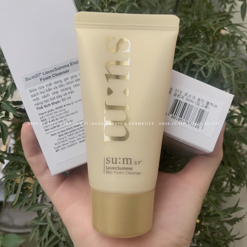 Sữa rửa mặt tái sinh da Lên men LosecSumma Elixir mới keng 60ml