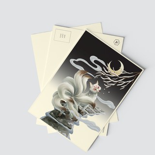 Postcard/Bưu thiếp Gumiho