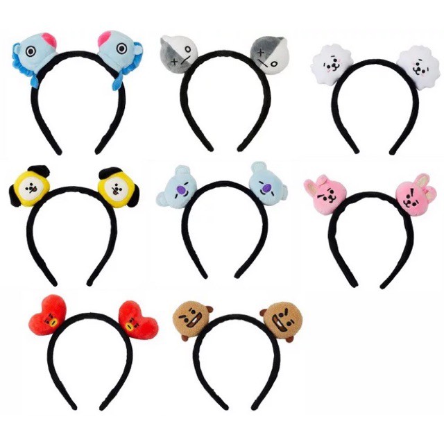 Bờm tóc hình thú BT21 đáng yêu