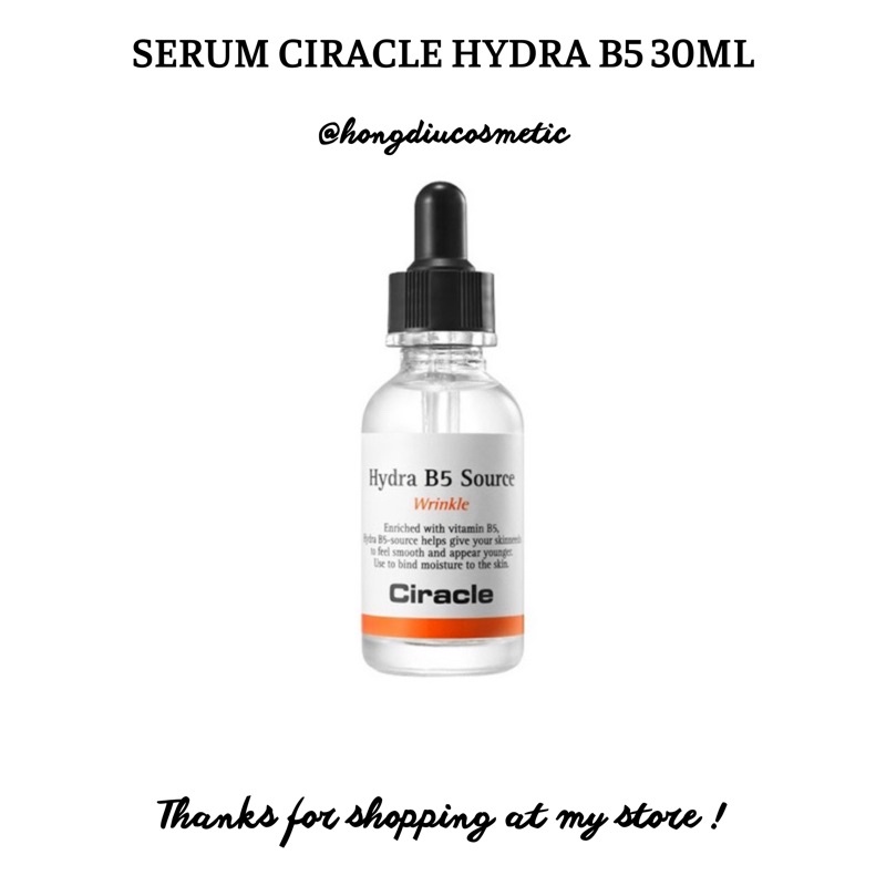 Tinh Chất Dưỡng Da Ciracle Hydra B5 Source Wrinkle