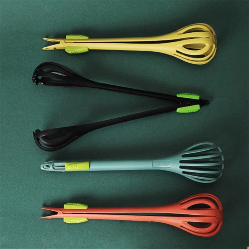 Dụng Cụ Kẹp Gắp Mì Ý/ Bánh Mì/ Nướng Salad Cầm Tay Bằng Nylon Sáng Tạo Đa Năng