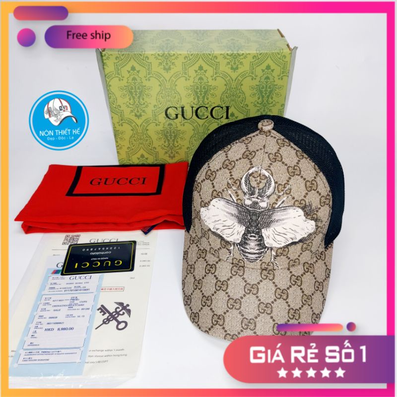 Nón kết gc Mũ lưỡi trai Gc thú full box hộp bọ hung cực đẹp (Nón thiết kế)