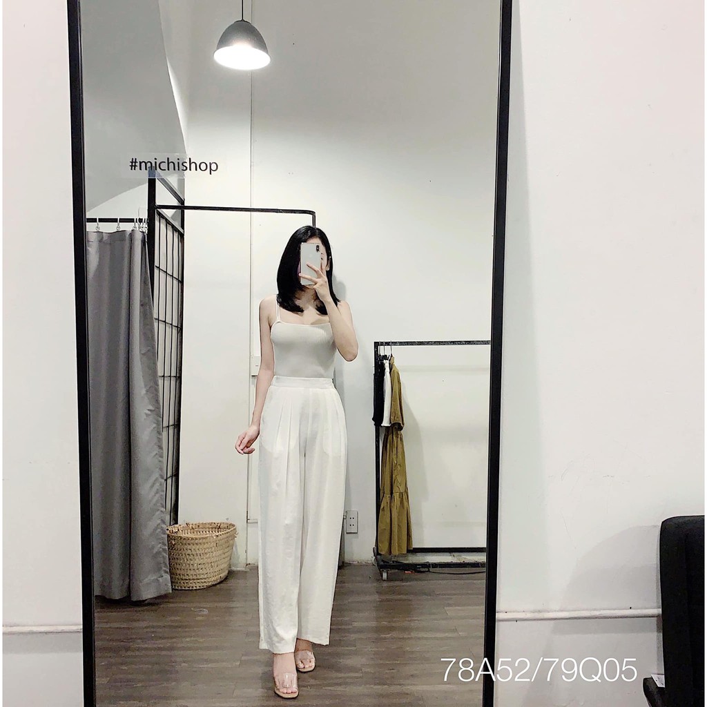 Quần culottes đũi lưng chun -79Q05