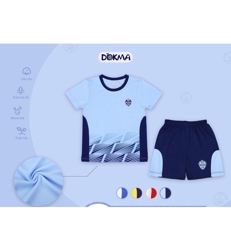 Bộ quần áo thể thao dokma Bé Trai DB1025(8y-12y)
