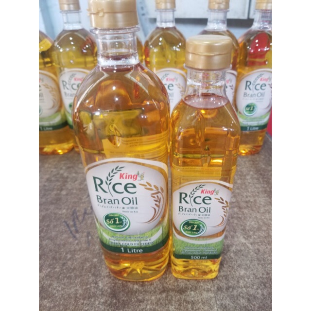 Dầu gạo King Rice bran oil chai 500ml - Thái lan