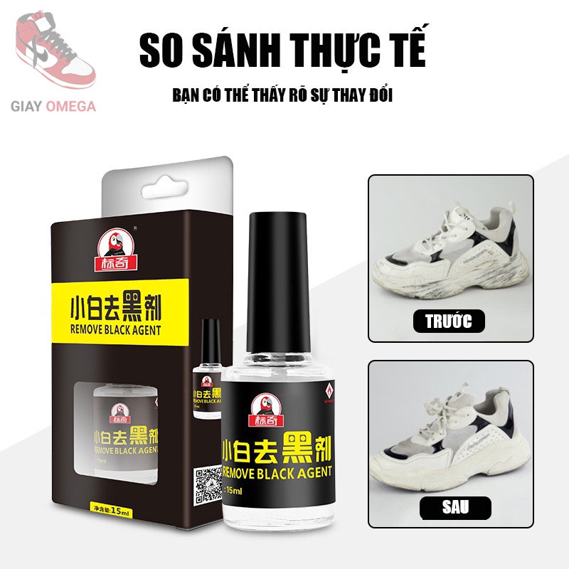 Dung dịch loại bỏ vết xước vết đen trên giày REMOVE BLACK AGENT