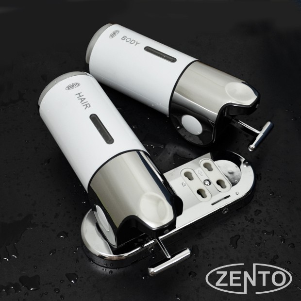 Hộp đựng dầu gội sữa tắm inox Zento ZT406-1 (new)