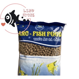 Thức Ăn Cho Cá Cảnh ARICARE Hạt Size 7mm - 500g