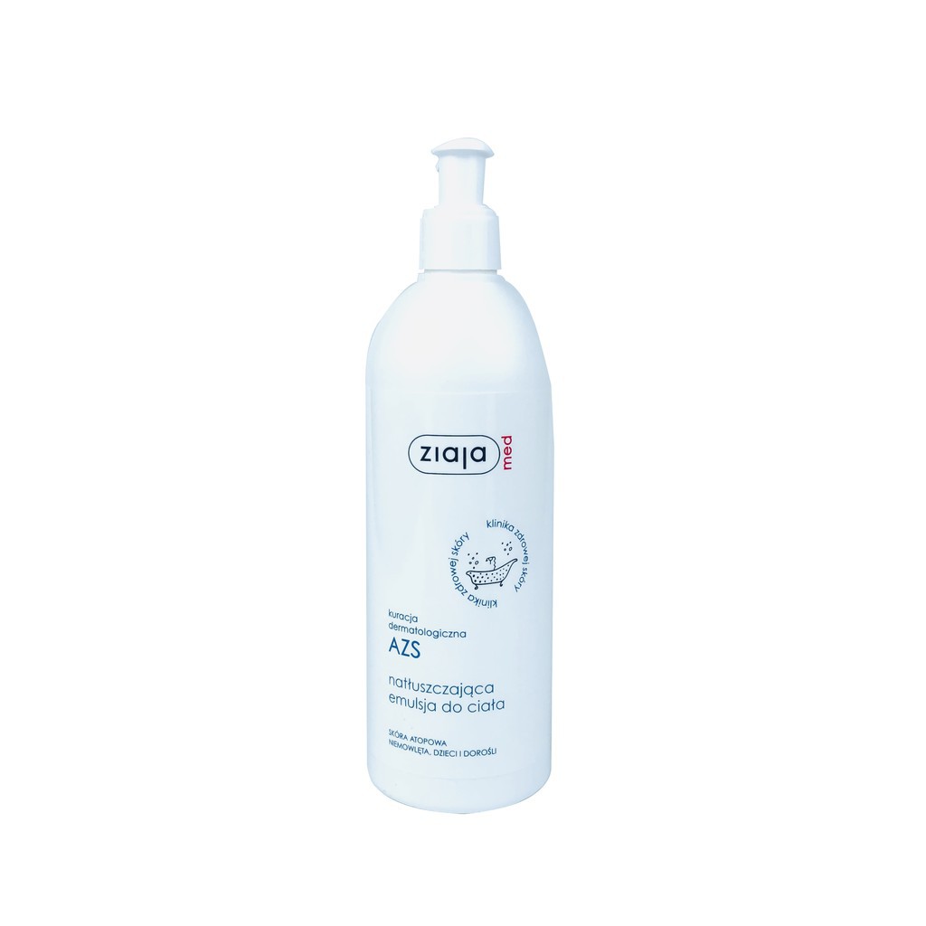 Dưỡng Ẩm Ziaja  Mẫu Mới Cho Da Nhạy Cảm Da Liễu Khuyên Dùng - Ziaja Med Atopy 400ml